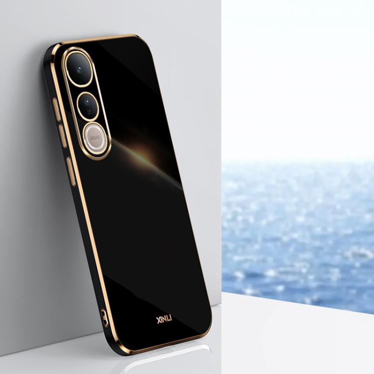 XINLI Straight Edge 6D Electroplate TPU Phone Case, For vivo S30 Pro mini 5G, For vivo S30 5G, For vivo X200 Ultra, For vivo V50 Lite, For vivo V50, For vivo Y300 Pro