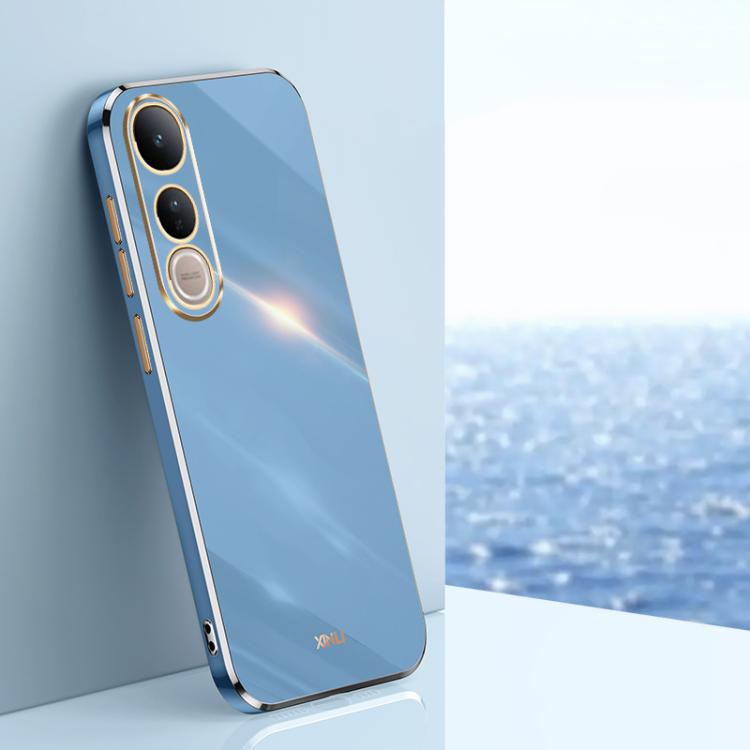 XINLI Straight Edge 6D Electroplate TPU Phone Case, For vivo S30 Pro mini 5G, For vivo S30 5G, For vivo X200 Ultra, For vivo V50 Lite, For vivo V50, For vivo Y300 Pro