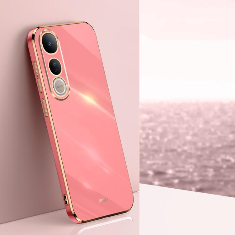 XINLI Straight Edge 6D Electroplate TPU Phone Case, For vivo S30 Pro mini 5G, For vivo S30 5G, For vivo X200 Ultra, For vivo V50 Lite, For vivo V50, For vivo Y300 Pro