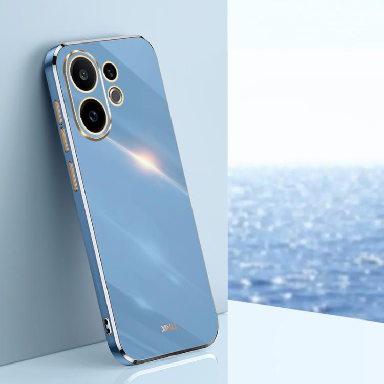 XINLI Straight Edge 6D Electroplate TPU Phone Case, For vivo S30 Pro mini 5G, For vivo S30 5G, For vivo X200 Ultra, For vivo V50 Lite, For vivo V50, For vivo Y300 Pro