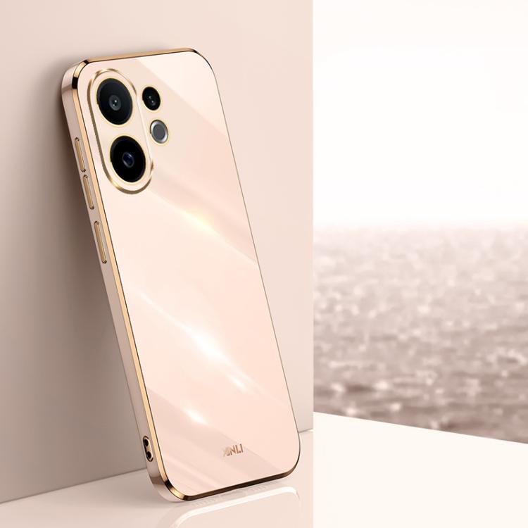 XINLI Straight Edge 6D Electroplate TPU Phone Case, For vivo S30 Pro mini 5G, For vivo S30 5G, For vivo X200 Ultra, For vivo V50 Lite, For vivo V50, For vivo Y300 Pro