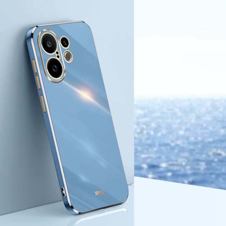 XINLI Straight Edge 6D Electroplate TPU Phone Case, For vivo S30 Pro mini 5G, For vivo S30 5G, For vivo X200 Ultra, For vivo V50 Lite, For vivo V50, For vivo Y300 Pro