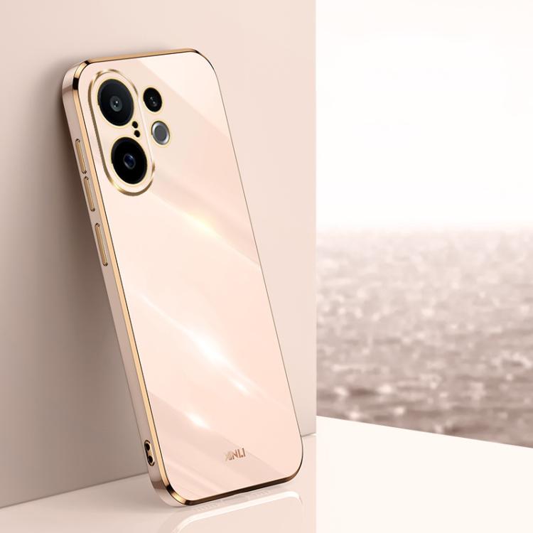 XINLI Straight Edge 6D Electroplate TPU Phone Case, For vivo S30 Pro mini 5G, For vivo S30 5G, For vivo X200 Ultra, For vivo V50 Lite, For vivo V50, For vivo Y300 Pro