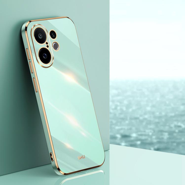 XINLI Straight Edge 6D Electroplate TPU Phone Case, For vivo S30 Pro mini 5G, For vivo S30 5G, For vivo X200 Ultra, For vivo V50 Lite, For vivo V50, For vivo Y300 Pro