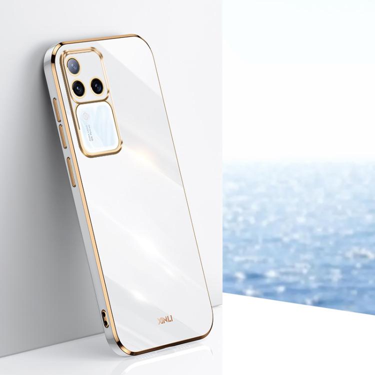 XINLI Straight Edge 6D Electroplate TPU Phone Case, For vivo S18 Pro, For vivo S18e, For vivo X100 Pro 5G, For vivo iQOO 12 Pro 5G, For vivo iQOO 12 5G, For vivo Y17S 4G
