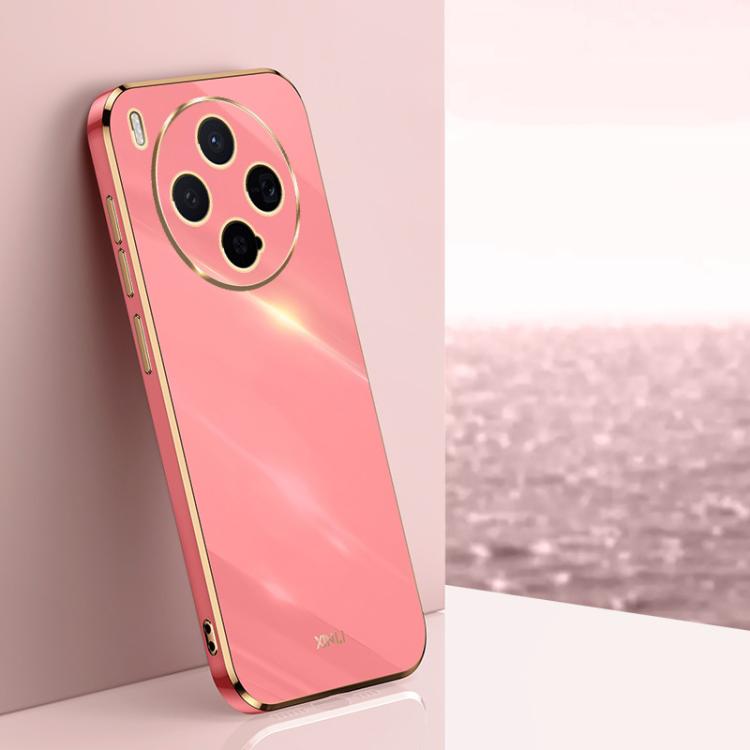 XINLI Straight Edge 6D Electroplate TPU Phone Case, For vivo X300 Pro, For vivo X300 5G, For vivo V60 Lite 5G, For vivo Y50 5G, For vivo Y500 5G, For vivo V60 5G Global