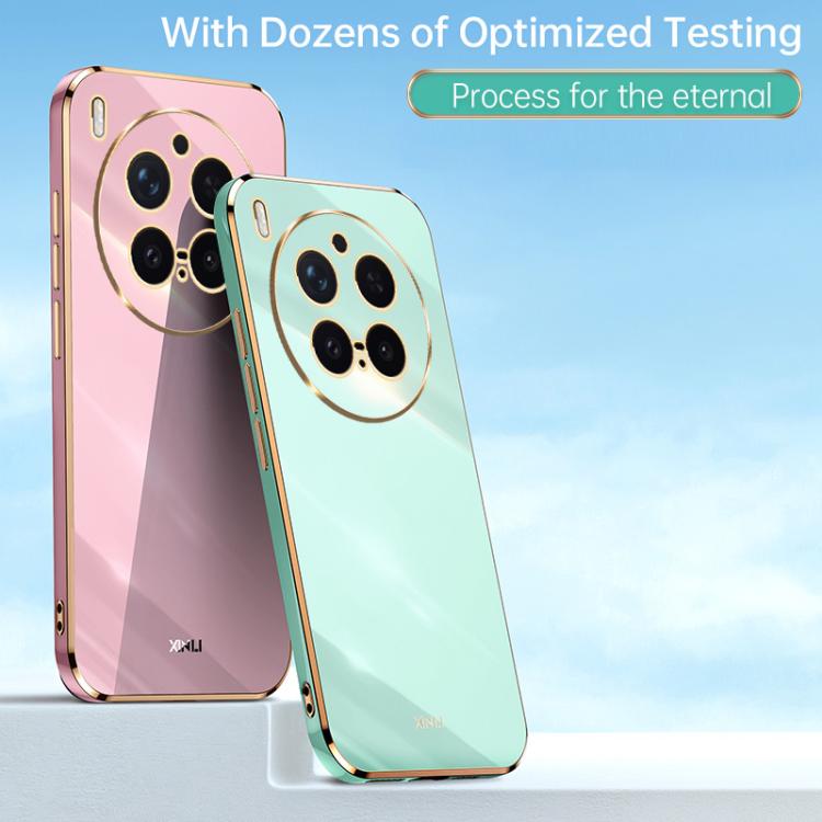 XINLI Straight Edge 6D Electroplate TPU Phone Case, For vivo X300 Pro, For vivo X300 5G, For vivo V60 Lite 5G, For vivo Y50 5G, For vivo Y500 5G, For vivo V60 5G Global