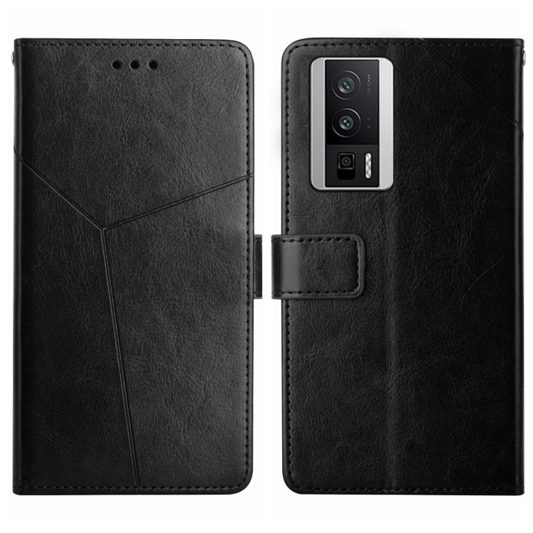 Y-shaped Pattern Flip Leather Phone Case, For Xiaomi 13T / 13T Pro, For Xiaomi Redmi 12 4G Global, For Xiaomi Poco F5, For Xiaomi Poco F5 Pro, For Xiaomi Redmi Note 12S