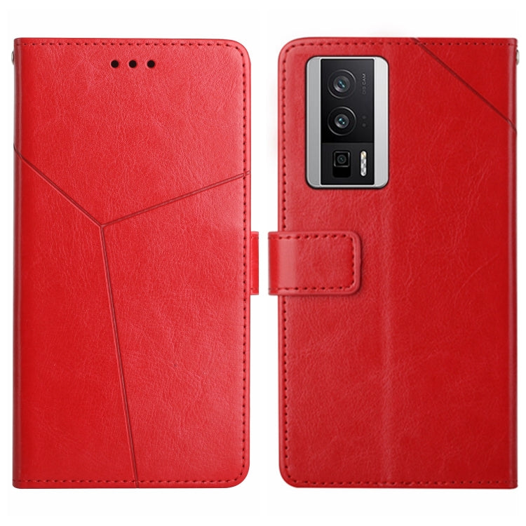 Y-shaped Pattern Flip Leather Phone Case, For Xiaomi 13T / 13T Pro, For Xiaomi Redmi 12 4G Global, For Xiaomi Poco F5, For Xiaomi Poco F5 Pro, For Xiaomi Redmi Note 12S