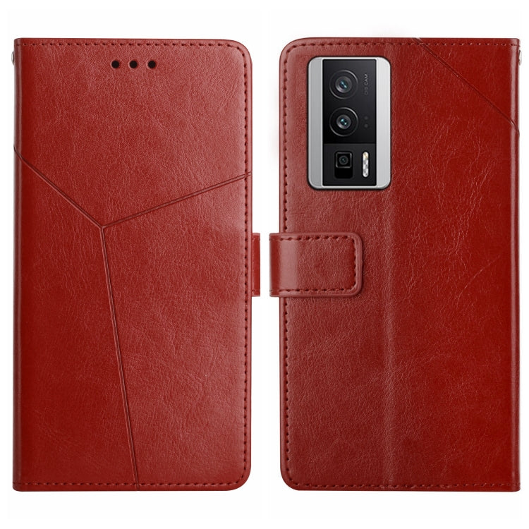 Y-shaped Pattern Flip Leather Phone Case, For Xiaomi 13T / 13T Pro, For Xiaomi Redmi 12 4G Global, For Xiaomi Poco F5, For Xiaomi Poco F5 Pro, For Xiaomi Redmi Note 12S