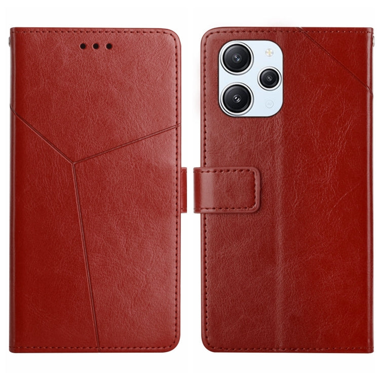 Y-shaped Pattern Flip Leather Phone Case, For Xiaomi 13T / 13T Pro, For Xiaomi Redmi 12 4G Global, For Xiaomi Poco F5, For Xiaomi Poco F5 Pro, For Xiaomi Redmi Note 12S