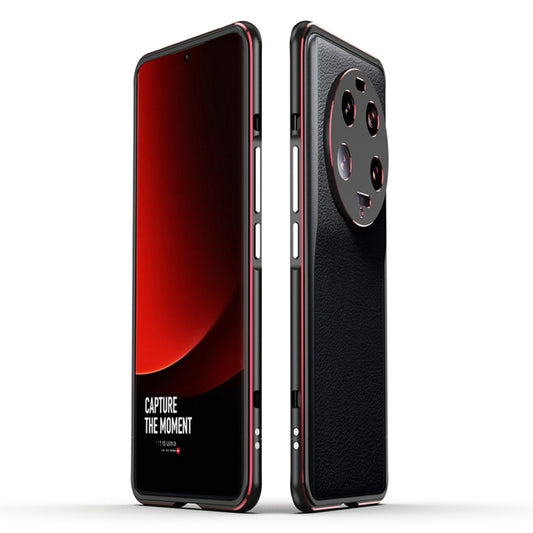 LK Aurora Metal Phone Frame with Lens Cover, For Xiaomi 13 Ultra