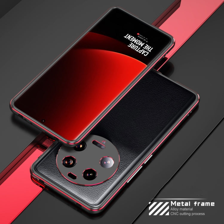 LK Aurora Metal Phone Frame with Lens Cover, For Xiaomi 13 Ultra