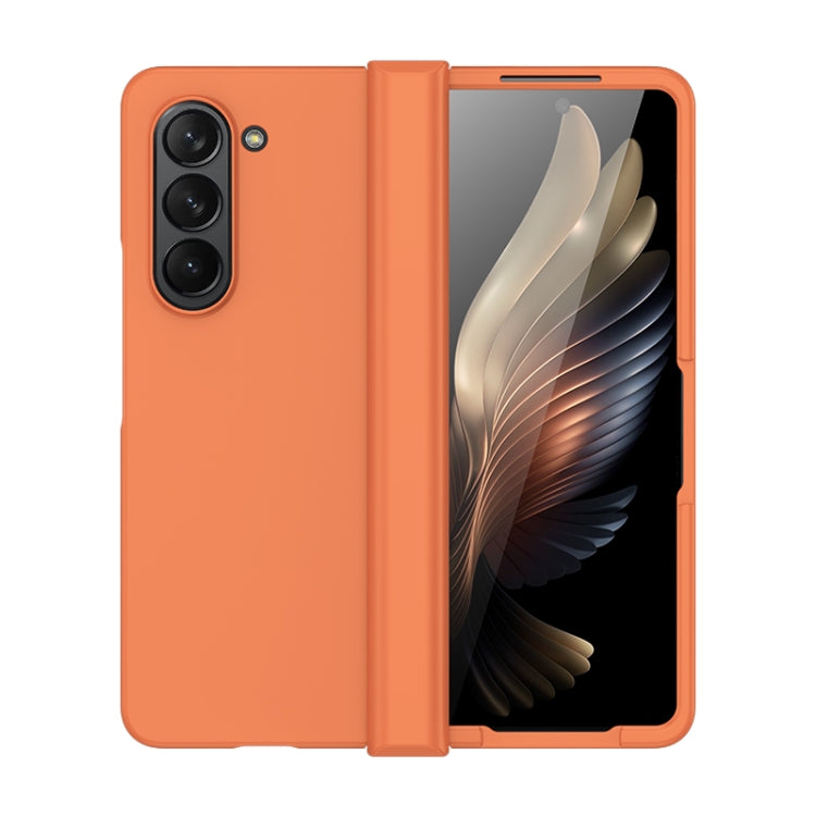 Skin Feel PC Phone Case with Hinge, For Samsung Galaxy Z Fold5, For Samsung Galaxy Z Flip5