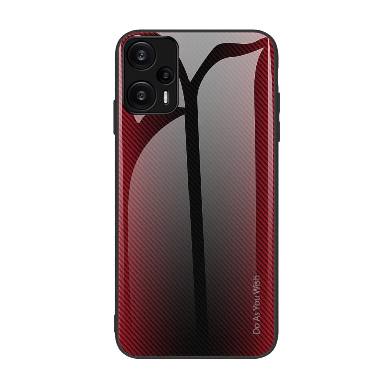 Texture Gradient Glass TPU Phone Case, For Xiaomi Poco F6, For Xiaomi Poco F6 Pro, For Xiaomi Redmi Note 12 4G Global, For Xiaomi Redmi Note 12 Turbo