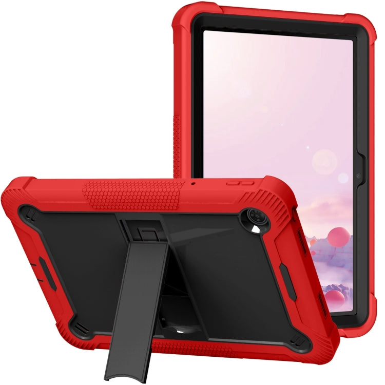 Shockproof Silicone Hybrid PC Tablet Case with Holder, For TCL Tab 10 5G, For TCL Tab 8 LE