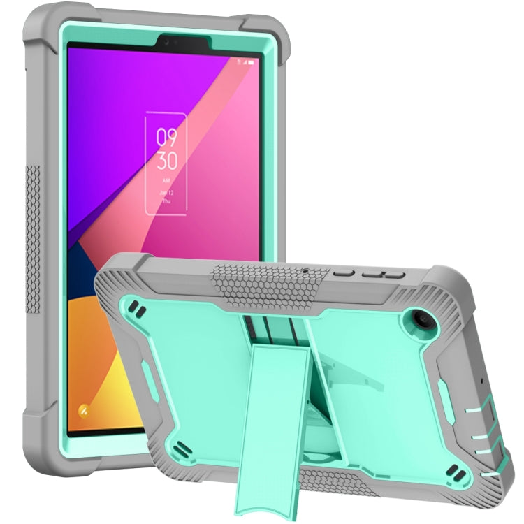 Shockproof Silicone Hybrid PC Tablet Case with Holder, For TCL Tab 10 5G, For TCL Tab 8 LE