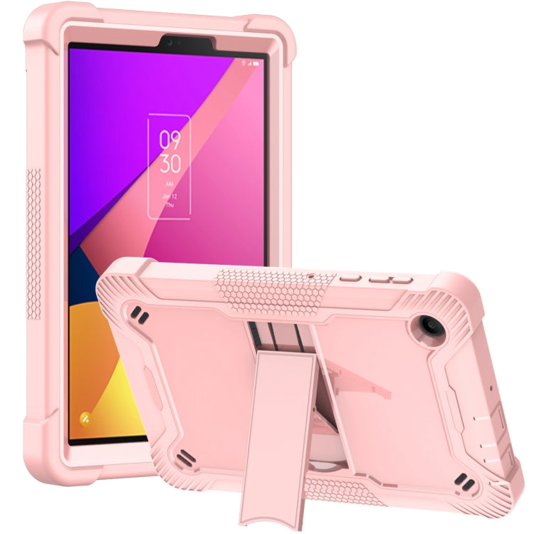 Shockproof Silicone Hybrid PC Tablet Case with Holder, For TCL Tab 10 5G, For TCL Tab 8 LE