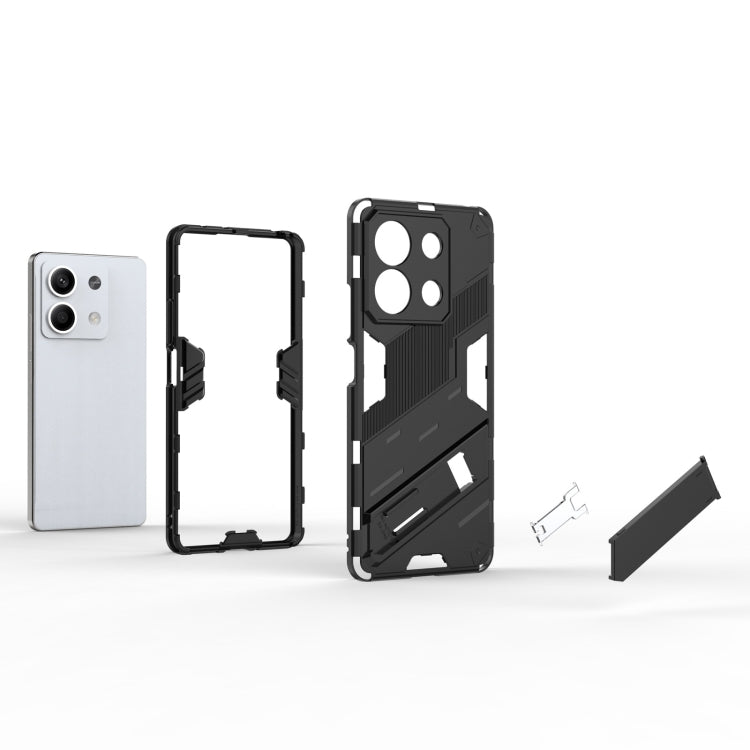 Punk Armor 2 in 1 PC + TPU Phone Case, For Xiaomi Redmi Note 13 5G, For Xiaomi Redmi Note 13 Pro+ 5G, For Xiaomi Redmi Note 13 Pro 5G, For Xiaomi Redmi 12 4G, For Xiaomi Redmi Note 12S 4G, For Xiaomi Redmi Note 12 Turbo 5G