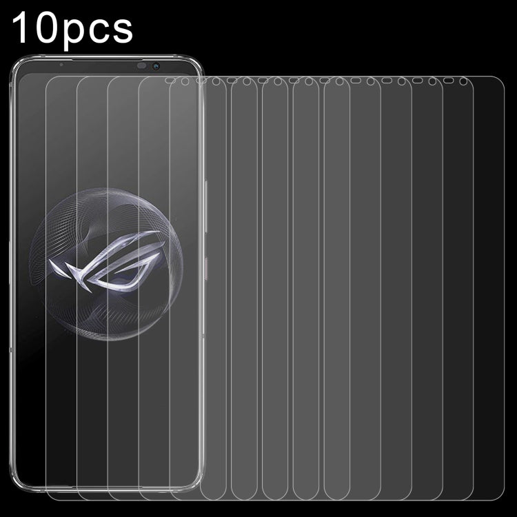10pcs 0.26mm 9H 2.5D Tempered Glass Film, For Asus Zenfone 12 Ultra, For Asus ROG Phone 9, For Asus ROG Phone 9 Pro, For Asus Zenfone 10, For Asus ROG Phone 7 Ultimate (10 PCS), For Asus ROG Phone 7