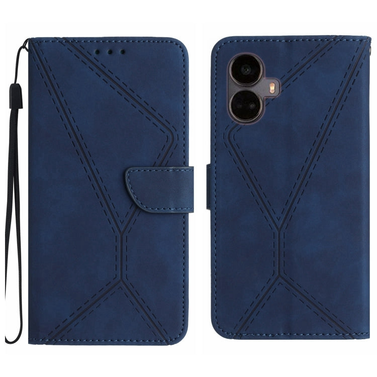 Stitching Embossed Leather Phone Case, For Realme C31, For Realme C55, For Realme 9i / OPPO A36 4G, For Realme 10 4G, For Realme 10 5G / 9i 5G, For Realme 10 Pro+, For Realme C33 2023 / 2022, For Realme C35