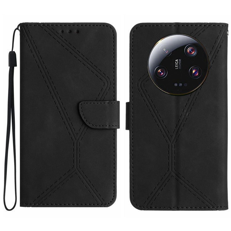 Stitching Embossed Leather Phone Case, For Xiaomi 13 Ultra, For Xiaomi Redmi Note 12 4G, For Xiaomi Redmi A1 / A2, For Xiaomi Redmi 11A, For Xiaomi Redmi Note 12 Pro+, For Redmi Note 12 Pro 5G, For Xiaomi POCO X5 Pro, For Xiaomi Redmi Note 12 5G
