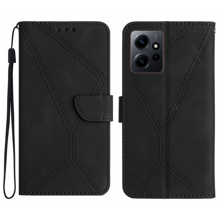 Stitching Embossed Leather Phone Case, For Xiaomi 13 Ultra, For Xiaomi Redmi Note 12 4G, For Xiaomi Redmi A1 / A2, For Xiaomi Redmi 11A, For Xiaomi Redmi Note 12 Pro+, For Redmi Note 12 Pro 5G, For Xiaomi POCO X5 Pro, For Xiaomi Redmi Note 12 5G