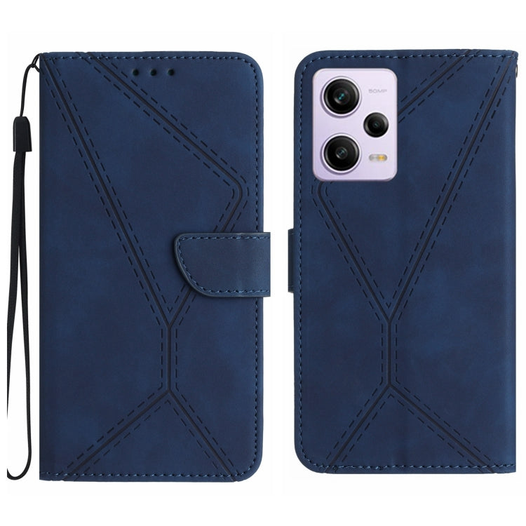 Stitching Embossed Leather Phone Case, For Xiaomi 13 Ultra, For Xiaomi Redmi Note 12 4G, For Xiaomi Redmi A1 / A2, For Xiaomi Redmi 11A, For Xiaomi Redmi Note 12 Pro+, For Redmi Note 12 Pro 5G, For Xiaomi POCO X5 Pro, For Xiaomi Redmi Note 12 5G