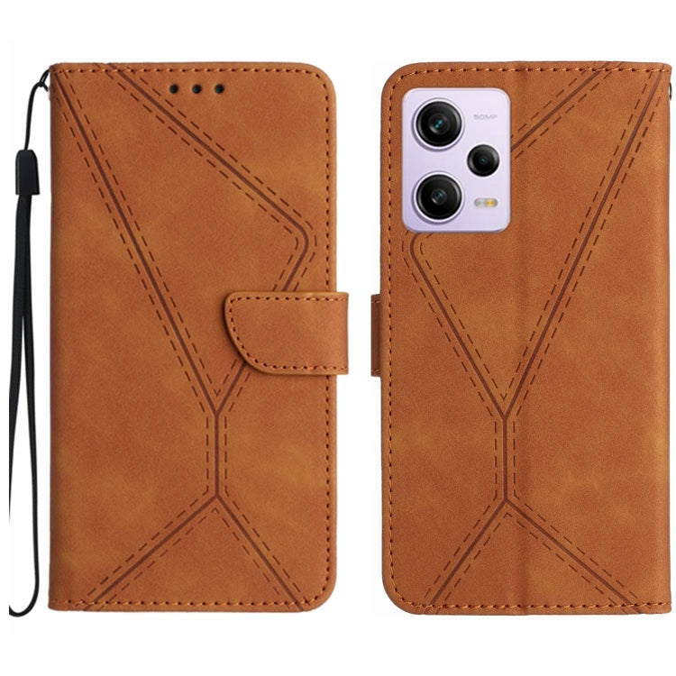 Stitching Embossed Leather Phone Case, For Xiaomi 13 Ultra, For Xiaomi Redmi Note 12 4G, For Xiaomi Redmi A1 / A2, For Xiaomi Redmi 11A, For Xiaomi Redmi Note 12 Pro+, For Redmi Note 12 Pro 5G, For Xiaomi POCO X5 Pro, For Xiaomi Redmi Note 12 5G