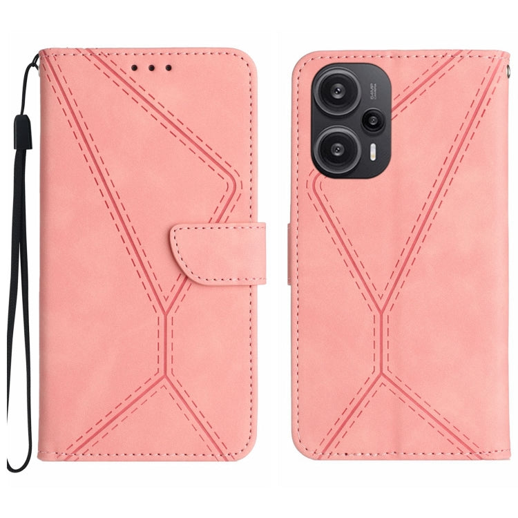 Stitching Embossed Leather Phone Case, For Xiaomi Redmi 12 5G, For Xiaomi 13T / 13T Pro, For Xiaomi Redmi 12 4G Global, For Xiaomi POCO F5 5G, For Xiaomi POCO F5 Pro 5G, For Xiaomi Redmi Note 12S, For Xiaomi Redmi A1+ / A2+, For Redmi Note 12 Pro 4G