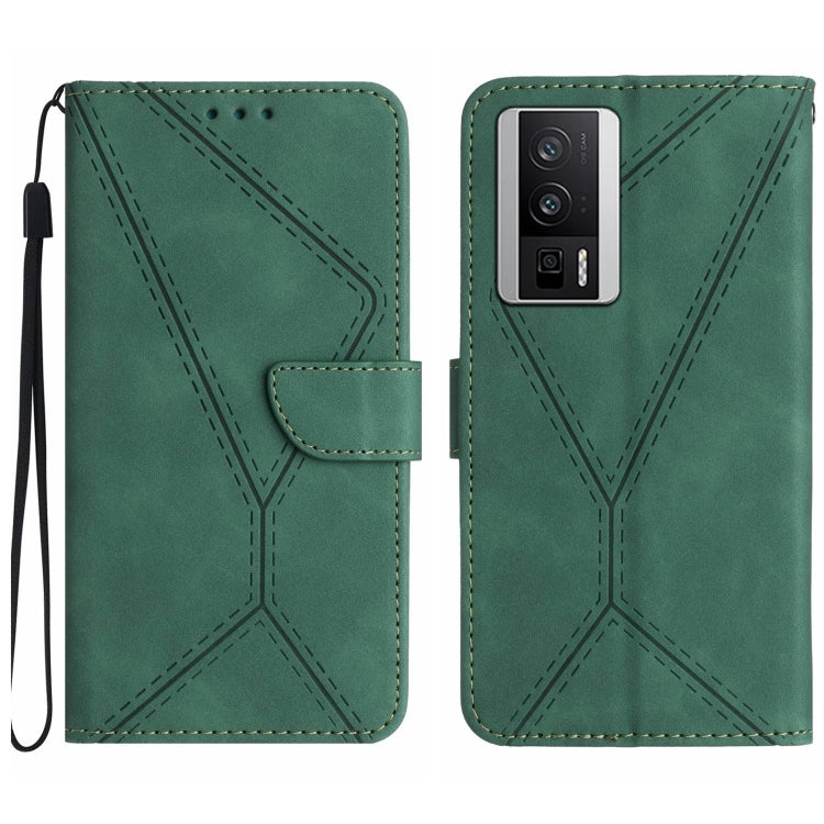 Stitching Embossed Leather Phone Case, For Xiaomi Redmi 12 5G, For Xiaomi 13T / 13T Pro, For Xiaomi Redmi 12 4G Global, For Xiaomi POCO F5 5G, For Xiaomi POCO F5 Pro 5G, For Xiaomi Redmi Note 12S, For Xiaomi Redmi A1+ / A2+, For Redmi Note 12 Pro 4G