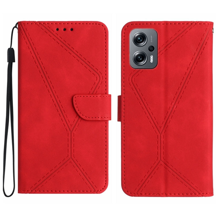 Stitching Embossed Leather Phone Case, For Xiaomi 13 Lite, For Xiaomi 13 Pro, For Xiaomi 13, For Xiaomi 12T / 12T Pro, For Xiaomi POCO M5 / M4 5G, For Xiaomi POCO M5S, For Xiaomi POCO X4 GT, For Xiaomi POCO C40