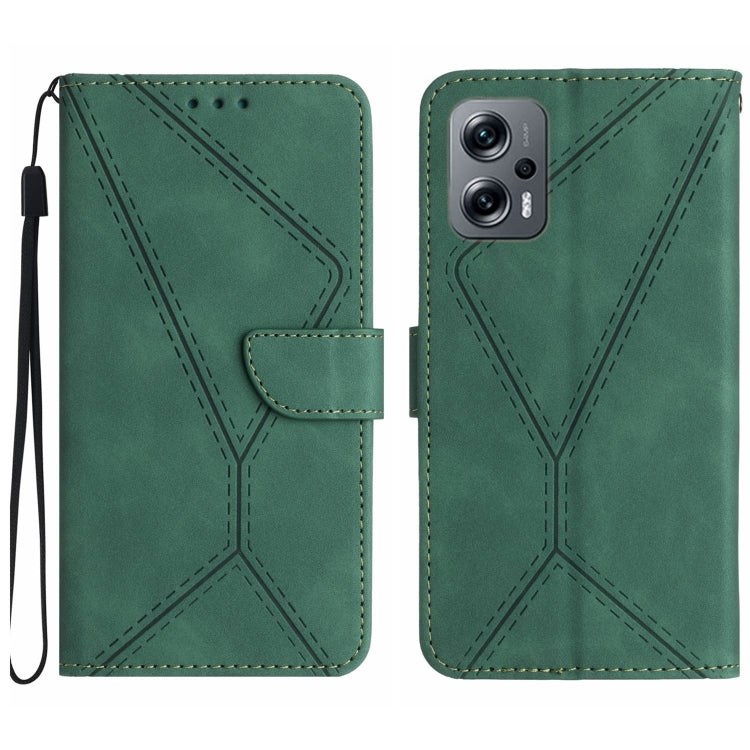 Stitching Embossed Leather Phone Case, For Xiaomi 13 Lite, For Xiaomi 13 Pro, For Xiaomi 13, For Xiaomi 12T / 12T Pro, For Xiaomi POCO M5 / M4 5G, For Xiaomi POCO M5S, For Xiaomi POCO X4 GT, For Xiaomi POCO C40