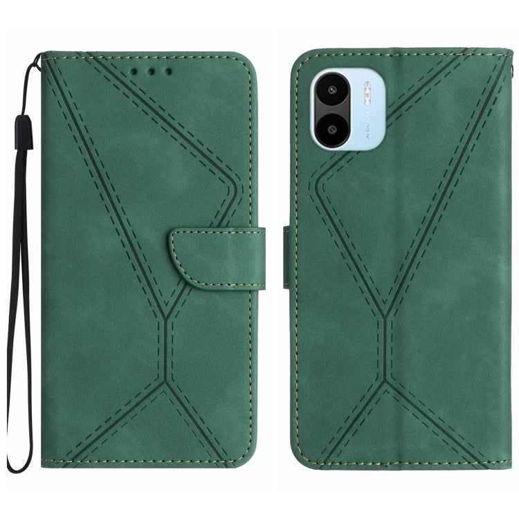 Stitching Embossed Leather Phone Case, For Xiaomi Redmi 12 5G, For Xiaomi 13T / 13T Pro, For Xiaomi Redmi 12 4G Global, For Xiaomi POCO F5 5G, For Xiaomi POCO F5 Pro 5G, For Xiaomi Redmi Note 12S, For Xiaomi Redmi A1+ / A2+, For Redmi Note 12 Pro 4G
