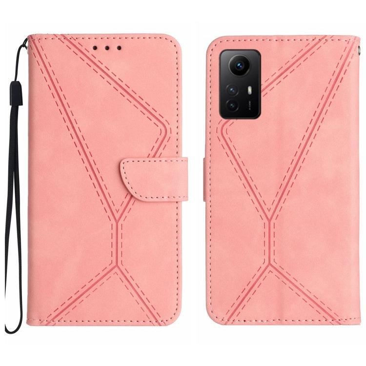 Stitching Embossed Leather Phone Case, For Xiaomi Redmi 12 5G, For Xiaomi 13T / 13T Pro, For Xiaomi Redmi 12 4G Global, For Xiaomi POCO F5 5G, For Xiaomi POCO F5 Pro 5G, For Xiaomi Redmi Note 12S, For Xiaomi Redmi A1+ / A2+, For Redmi Note 12 Pro 4G