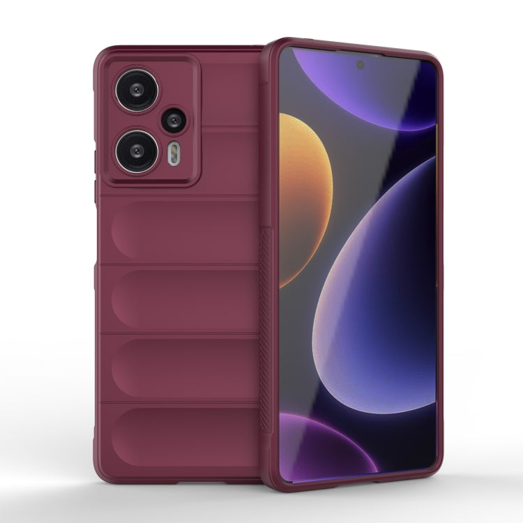 Magic Shield TPU + Flannel Phone Case, For Xiaomi Redmi Note 12 Turbo