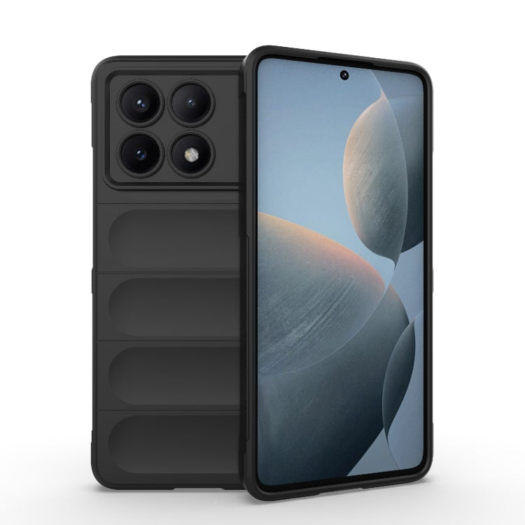 Magic Shield TPU + Flannel Phone Case, For Xiaomi Redmi 13C 5G, For Xiaomi Redmi K70E 5G, For Xiaomi Redmi Note 13R Pro 5G, For Xiaomi 14 Ultra