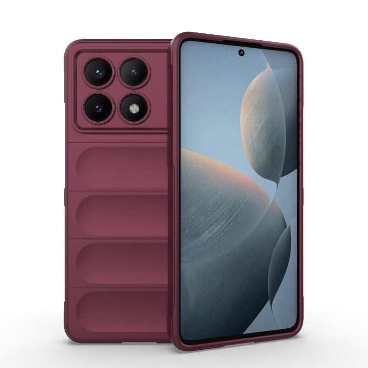 Magic Shield TPU + Flannel Phone Case, For Xiaomi Redmi 13C 5G, For Xiaomi Redmi K70E 5G, For Xiaomi Redmi Note 13R Pro 5G, For Xiaomi 14 Ultra