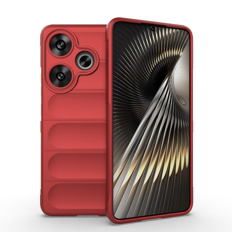 Magic Shield TPU + Flannel Phone Case, For Xiaomi Redmi Turbo 3 5G, For Xiaomi Redmi A3 4G Global, For Xiaomi Redmi Note 13 Pro 4G Global, For Xiaomi Redmi Note 13 4G Global