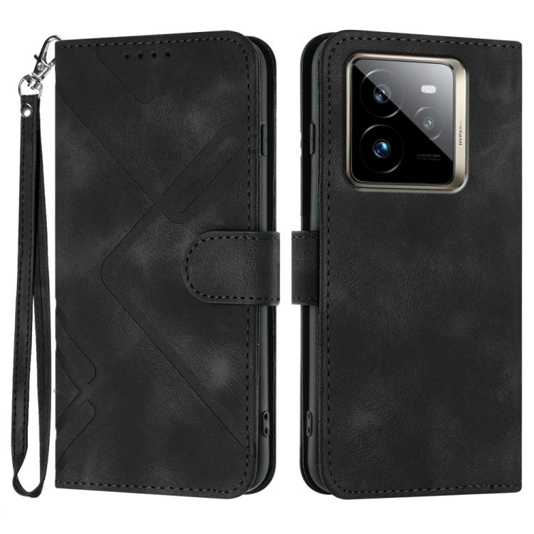 Line Pattern Skin Feel Leather Phone Case, For Realme GT7 Pro, For Realme 13 Pro / 13 Pro+ Global, For Realme GT 6 / GT 6T, For Realme C63 / C61 Global, For Realme  12 Lite / C67 4G Global, For Realme GT5 Pro, For Realme 10 Pro, For Realme 10 Pro+