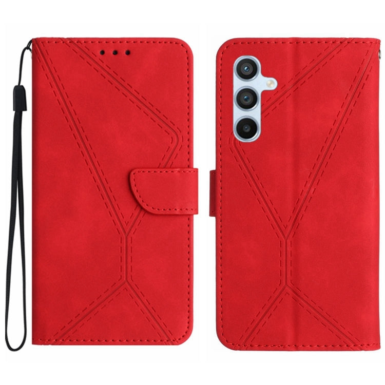 Stitching Embossed Leather Phone Case, For Samsung Galaxy A72 4G/5G, For Samsung Galaxy A73 5G, For Samsung Galaxy F14 5G, For Samsung Galaxy M14 5G, For Samsung Galaxy M33 5G, For Samsung Galaxy M53 5G, For Samsung Galaxy M54 5G