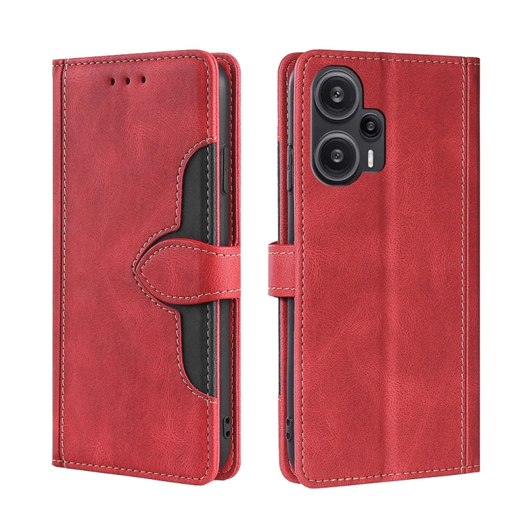 Skin Feel Magnetic Buckle Leather Phone Case, For Xiaomi Redmi Turbo 3 5G, For Xiaomi Civi 4 Pro, For Xiaomi Redmi A3 4G, For Xiaomi Redmi Note 13 4G, For Xiaomi Redmi Note 13R Pro 5G, For Xiaomi 14 Ultra 5G, For Xiaomi Redmi 12 4G                     ...