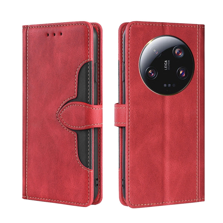 Skin Feel Magnetic Buckle Leather Phone Case, For Xiaomi Redmi Turbo 3 5G, For Xiaomi Civi 4 Pro, For Xiaomi Redmi A3 4G, For Xiaomi Redmi Note 13 4G, For Xiaomi Redmi Note 13R Pro 5G, For Xiaomi 14 Ultra 5G, For Xiaomi Redmi 12 4G                     ...