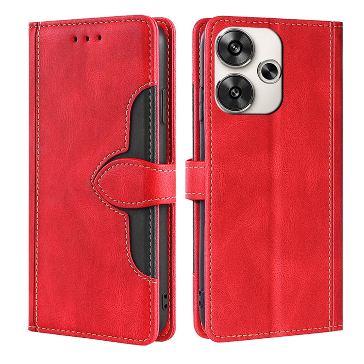 Skin Feel Magnetic Buckle Leather Phone Case, For Xiaomi Redmi Turbo 3 5G, For Xiaomi Civi 4 Pro, For Xiaomi Redmi A3 4G, For Xiaomi Redmi Note 13 4G, For Xiaomi Redmi Note 13R Pro 5G, For Xiaomi 14 Ultra 5G, For Xiaomi Redmi 12 4G                     ...