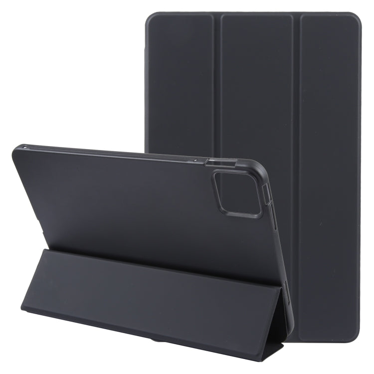 Three-fold Holder Flip Tablet Leather Case, For Xiaomi Pad 7 / Pad 7 Pro, For Xiaomi Pad 6 Max 14, For Xiaomi Redmi Pad SE 2023, For Xiaomi Pad 6 / Pad 6 Pro