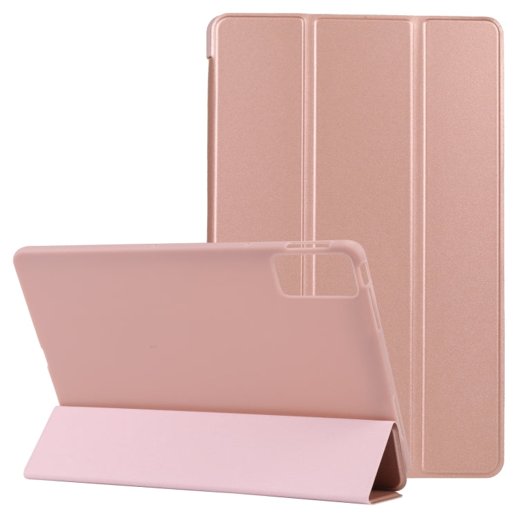 Three-fold Holder Flip Tablet Leather Case, For Xiaomi Pad 7 / Pad 7 Pro, For Xiaomi Pad 6 Max 14, For Xiaomi Redmi Pad SE 2023, For Xiaomi Pad 6 / Pad 6 Pro