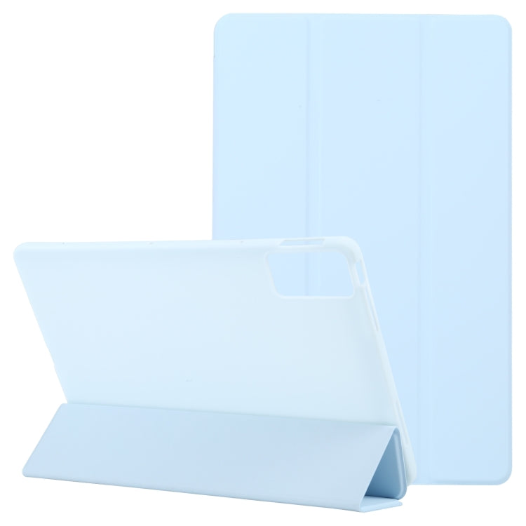 Three-fold Holder Flip Tablet Leather Case, For Xiaomi Pad 7 / Pad 7 Pro, For Xiaomi Pad 6 Max 14, For Xiaomi Redmi Pad SE 2023, For Xiaomi Pad 6 / Pad 6 Pro