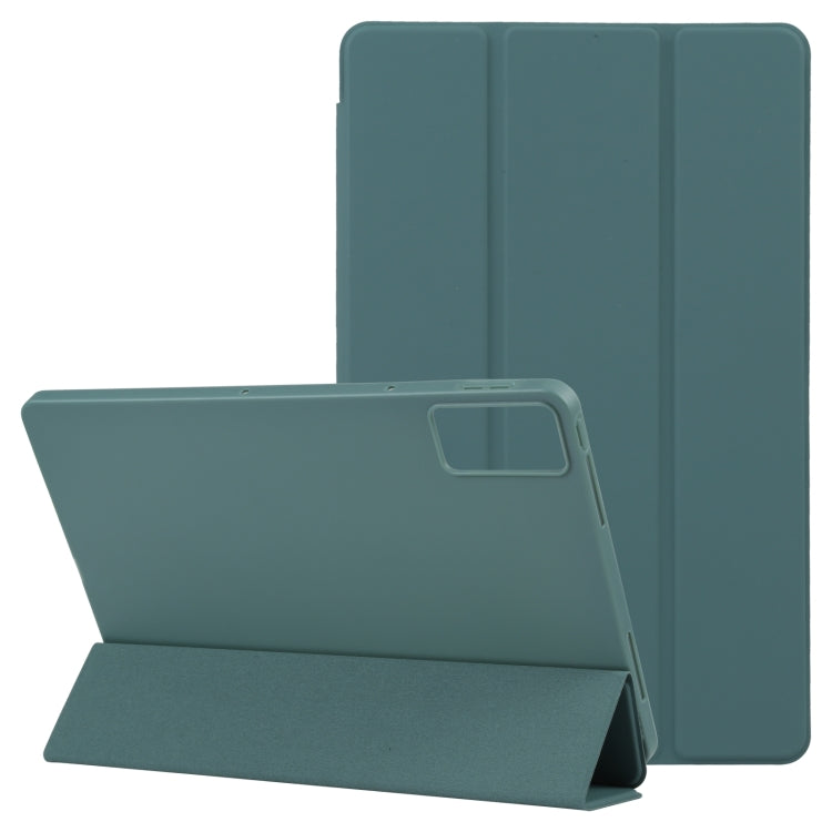 Three-fold Holder Flip Tablet Leather Case, For Xiaomi Pad 7 / Pad 7 Pro, For Xiaomi Pad 6 Max 14, For Xiaomi Redmi Pad SE 2023, For Xiaomi Pad 6 / Pad 6 Pro