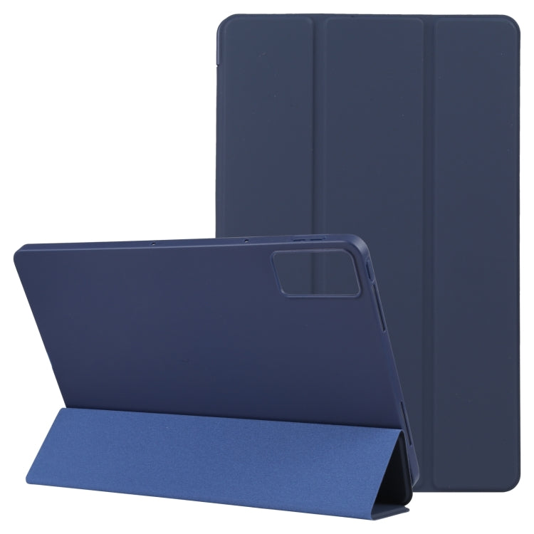 Three-fold Holder Flip Tablet Leather Case, For Xiaomi Pad 7 / Pad 7 Pro, For Xiaomi Pad 6 Max 14, For Xiaomi Redmi Pad SE 2023, For Xiaomi Pad 6 / Pad 6 Pro