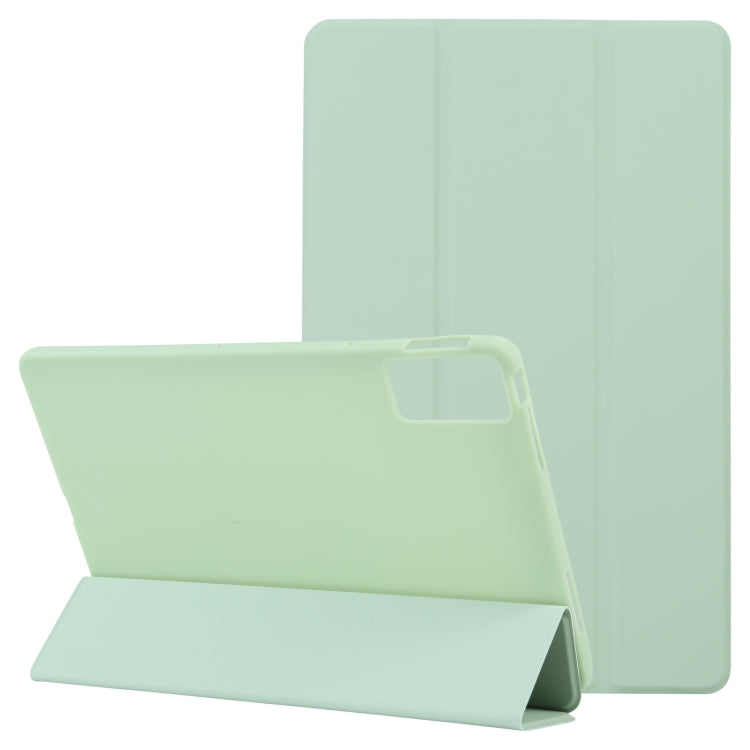 Three-fold Holder Flip Tablet Leather Case, For Xiaomi Pad 7 / Pad 7 Pro, For Xiaomi Pad 6 Max 14, For Xiaomi Redmi Pad SE 2023, For Xiaomi Pad 6 / Pad 6 Pro